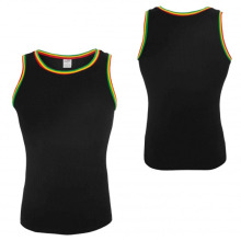 Camiseta de hombre negro de compresión de Wholesle PRO Tops sin mangas